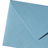 Конверт под визитку (100х70 мм) — каролина блю
