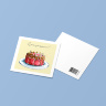Мини-открытка "С днём рождения!"