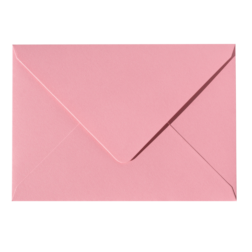 Конверт под визитку (100х70мм) — розовый