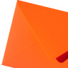 Конверт под визитку (100х70мм) — оранжевый