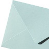 Конверт под визитку (100х70мм) — голубая пастель