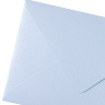 Конверт под визитку (100х70мм) — голубой перламутровый