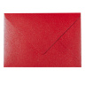 Конверт под визитку (100х70мм) — красный перламутровый