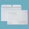 Почтовый конверт С4 229х324 мм кому-куда, лента, запечатка