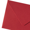 Конверт C6 (114х162мм) — бархатный красный